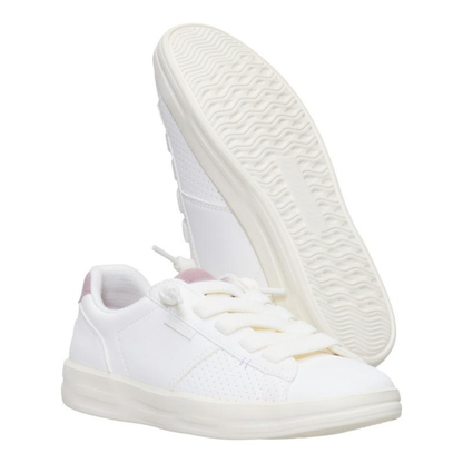 Comfortable Trainers for Women with Lace Up Low Top Cushioned Gum Sole Casual Style