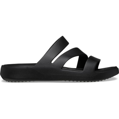 Comfortable Sandals for Women with Triple Strap Cushioned Footbed Slip On Style