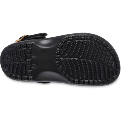 Comfortable Clogs for Women with Perforated Vent Buckle Heel Strap Slip On Style