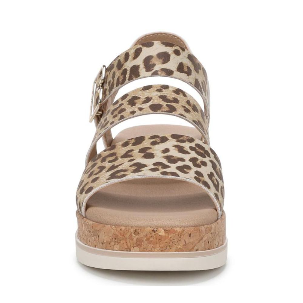Comfortable Platform Sandals for Women with Adjustable Strap Cork Footbed Open Toe Style
