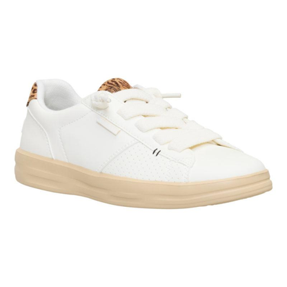 Comfortable Trainers for Women with Lace Up Low Top Cushioned Gum Sole Casual Style