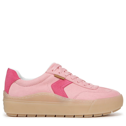 Comfortable Trainers for Women with Lace Up Side Panel Cushioned Gum Sole Retro Style