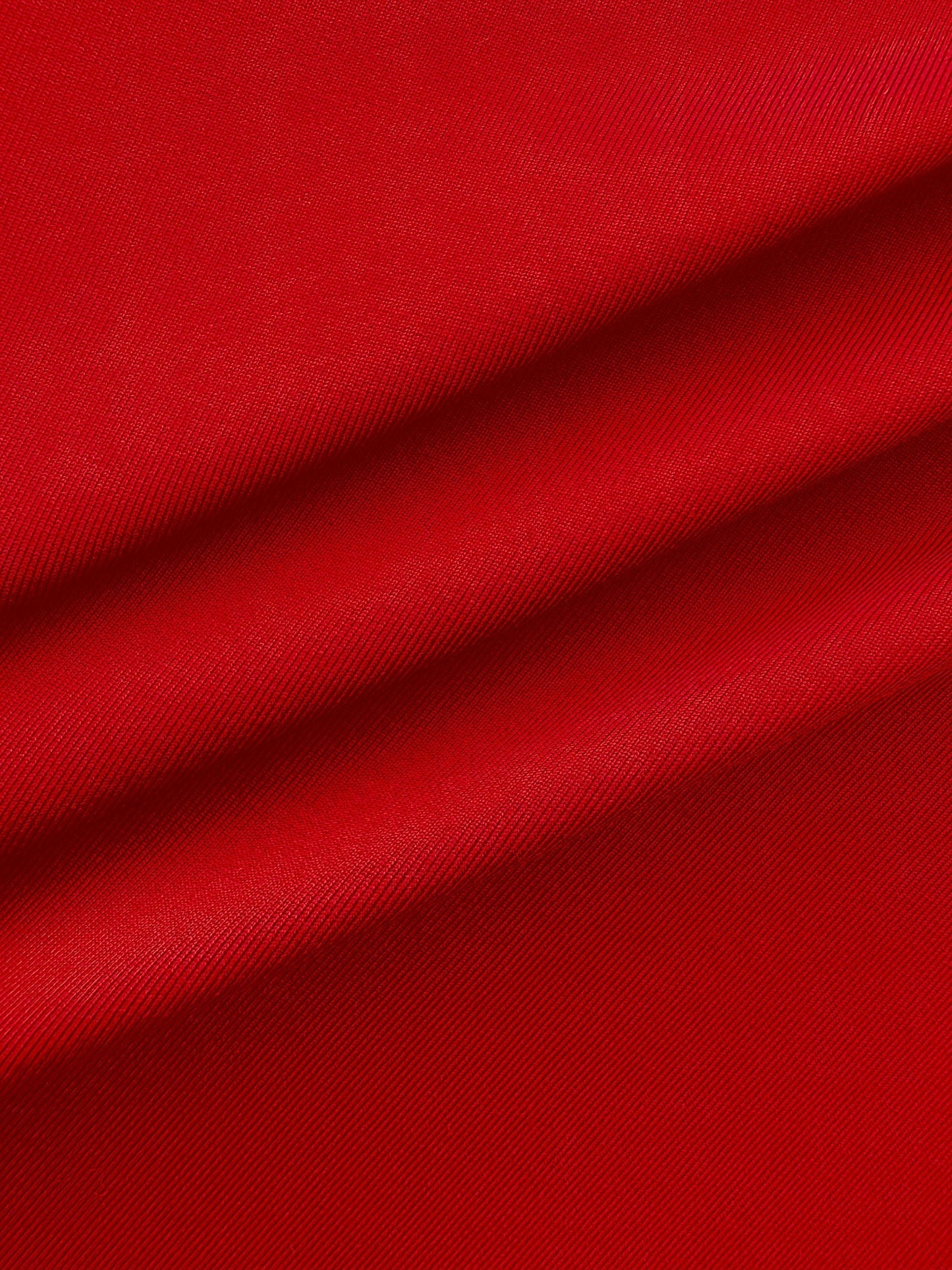 Elegant Red Midi Dress for Women with Crew Neck Sleeveless Twist Waist High Low Hem