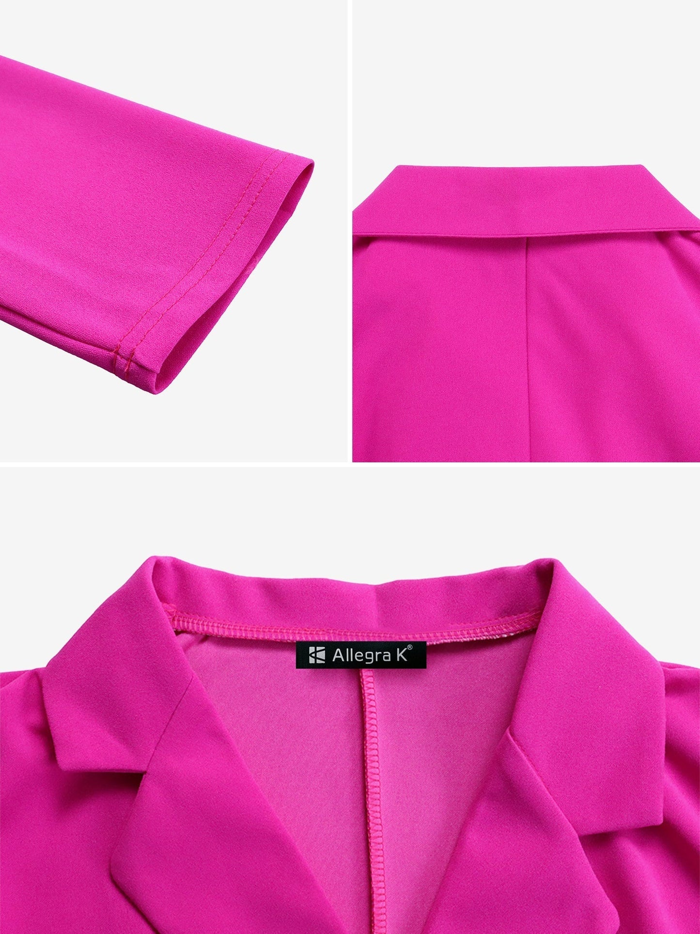 Elegant Wrap Mini Dress for Women with Collar Elbow Sleeve Pleated Tie Waist